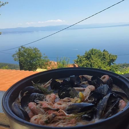 Pocitniska Hisa Morski Pogled Mošćenička Draga Exteriör bild